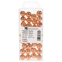 Article Dès à Décorer Cuivrés Métalliques 14 mm - Lot de 35
