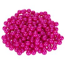 Article Perles décoratives roses Ø8 mm en plastique - Lot de 250 pièces