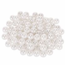 Article Perles Décoratives Blanches Ø10mm - Lot de 115