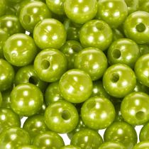 Article Perles décoratives vertes Ø10mm en plastique - Lot de 115