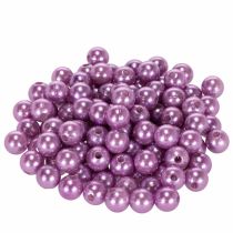 Article Perles décoratives en plastique violet Ø10mm - Lot de 115