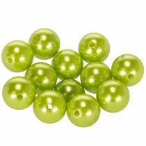 Article Deko-Perles vert pomme Ø2 cm – Lot de 12
