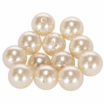 Article Détails Perles Décoratives Champagne Ø2cm - Lot de 12