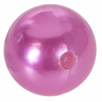 Article Perles décoratives violettes Ø2cm - Lot de 12