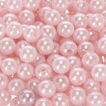 Article Perles décoratives roses 8mm - Lot de 250