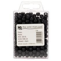 Article Perles de décoration noires Ø8mm 250 pièces