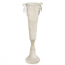 Article Vase trophée décoratif antique avec anses métal gris Ø15cm H59cm