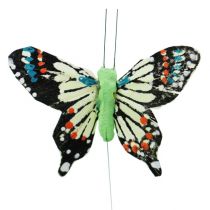 Article Papillons multicolore assort.6cm 24P