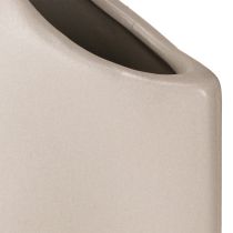 Article Vase décoratif en céramique Sac Shopper Gris 19×4,5×33cm