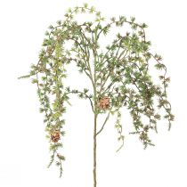 Article Branche décorative branche de mélèze artificielle vrais cônes 93cm