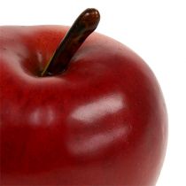 Déco pomme rouge, déco fruit, tétine alimentaire Ø8.5cm