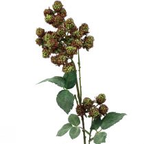 Article Branche de mûrier décorative, branche de baies, branche de mûrier vert 78cm