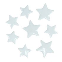 Déco étoiles pour étaler blanc 4-5cm 72pcs