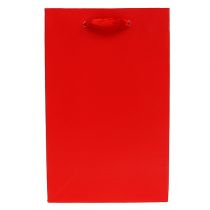 Sac déco pour cadeau rouge 12cm x19cm 1pc
