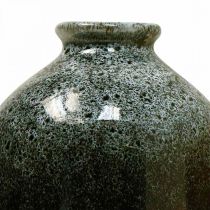 Vases décoratifs, set de vases en céramique rond H9.5cm Ø8cm 3pcs