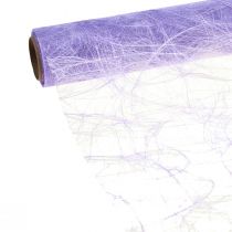 Déco polaire Sizoweb chemin de table violet 30cm 5m