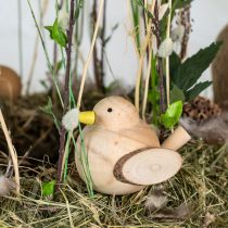 Oiseaux décoratifs oiseaux en bois décoration de table printemps nature 5cm 6pcs