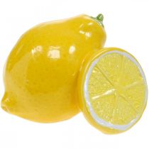 Déco de table décoration d&#39;été en céramique citron déco 11cm