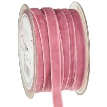 Article Ruban décoratif velours violet clair 10 mm 20 m