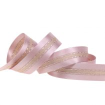 Ruban décoratif avec motif à rayures 25 mm 20 m