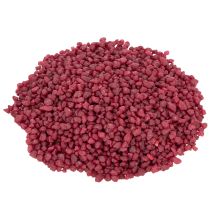 Article Granulés décoratifs rouges, pierres décoratives 2-3 mm, 2 kg