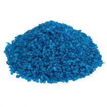 Article Granulés décoratifs pierres décoratives bleu foncé 2mm - 3mm 2kg