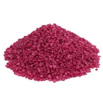 Article Granulés décoratifs pierres décoratives fuchsia 2mm - 3mm 2kg