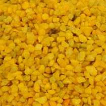 Granulés décoratifs pierres décoratives jaunes 2mm - 3mm 2kg