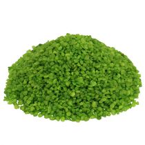 Granulé décoratif vert 2mm - 3mm 2kg