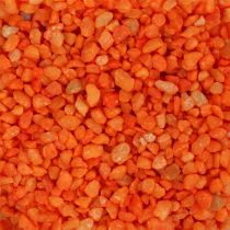 Article Granulés décoratifs pierres décoratives orange 2mm - 3mm 2kg