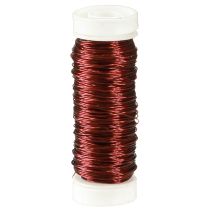 Article Fil Décoratif Email Ø0.30mm 30g/50m Bordeaux