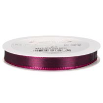 Article Ruban étroit en taffetas 15 mm 50 m couleur Berry pour décorations créatives
