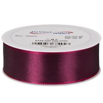 Article Ruban satin violet brillant 25 mm 50 m