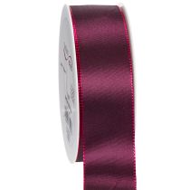 Article Ruban en taffetas violet pour emballages cadeaux, 40 mm x 50 m