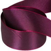 Article Ruban en taffetas violet pour emballages cadeaux, 40 mm x 50 m