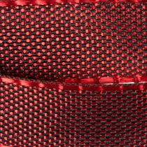 Article Ruban déco en taffetas 10 mm x 50 m bordeaux pour décorations et cadeaux