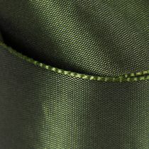 Article Satin ruban en taffetas vert 40 mm 5 m pour emballages cadeaux