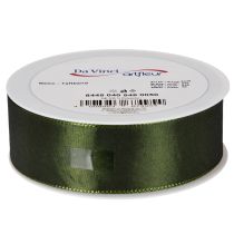 Article Satin ruban en taffetas vert 40 mm 5 m pour emballages cadeaux