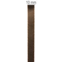 Article Ruban décoratif en taffetas marron 10 mm x 50 m pour emballages et créations