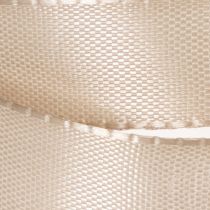 Article Ruban décoratif satin beige 15 mm 50 m