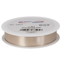 Article Ruban Satin Beige 25mm x 50m