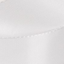 Article Ruban décoratif en polyester blanc 25 mm x 50 m pour décoration et bricolage