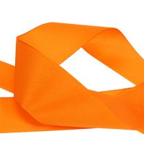 Ruban cadeau et décoration 40mm x 50m orange