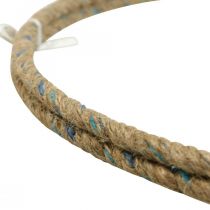 Article Anneau décoratif jute Scandi anneau décoratif à suspendre Ø40cm 2 pièces