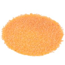 Article Sable décoratif orange fluo 0,5 mm 1 kg