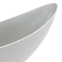 Article Bol décoratif gris clair 55,5cm x 14cm H17,5cm 1 pièce
