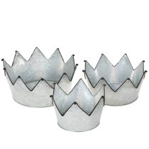 Article Bol décoratif en métal, couronne Ø 26,5/22,5/19 cm, lot de 3