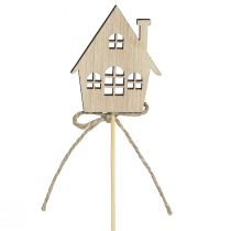 Article Piquets pots de fleurs Maisons Déco de Noël Bois 5cm 12pcs