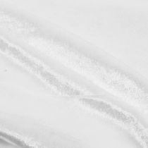 Article Tissu déco velours blanc 140cm x 300cm