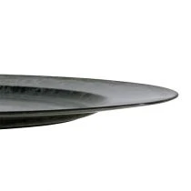 Article Assiette décorative anthracite Ø33cm